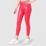 Metallic Spandex Sportswear Set