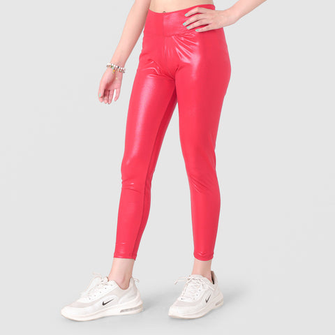 Metallic Spandex Sportswear Set