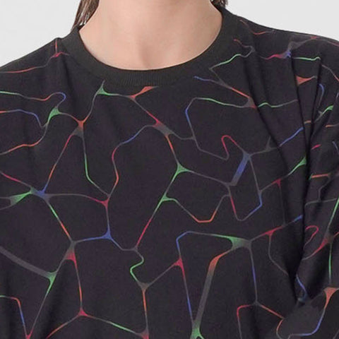 Graphics Neon  Printed Drop Tee