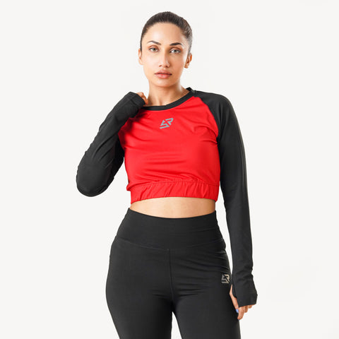 Empower Seamless Long Sleeve Crop Top